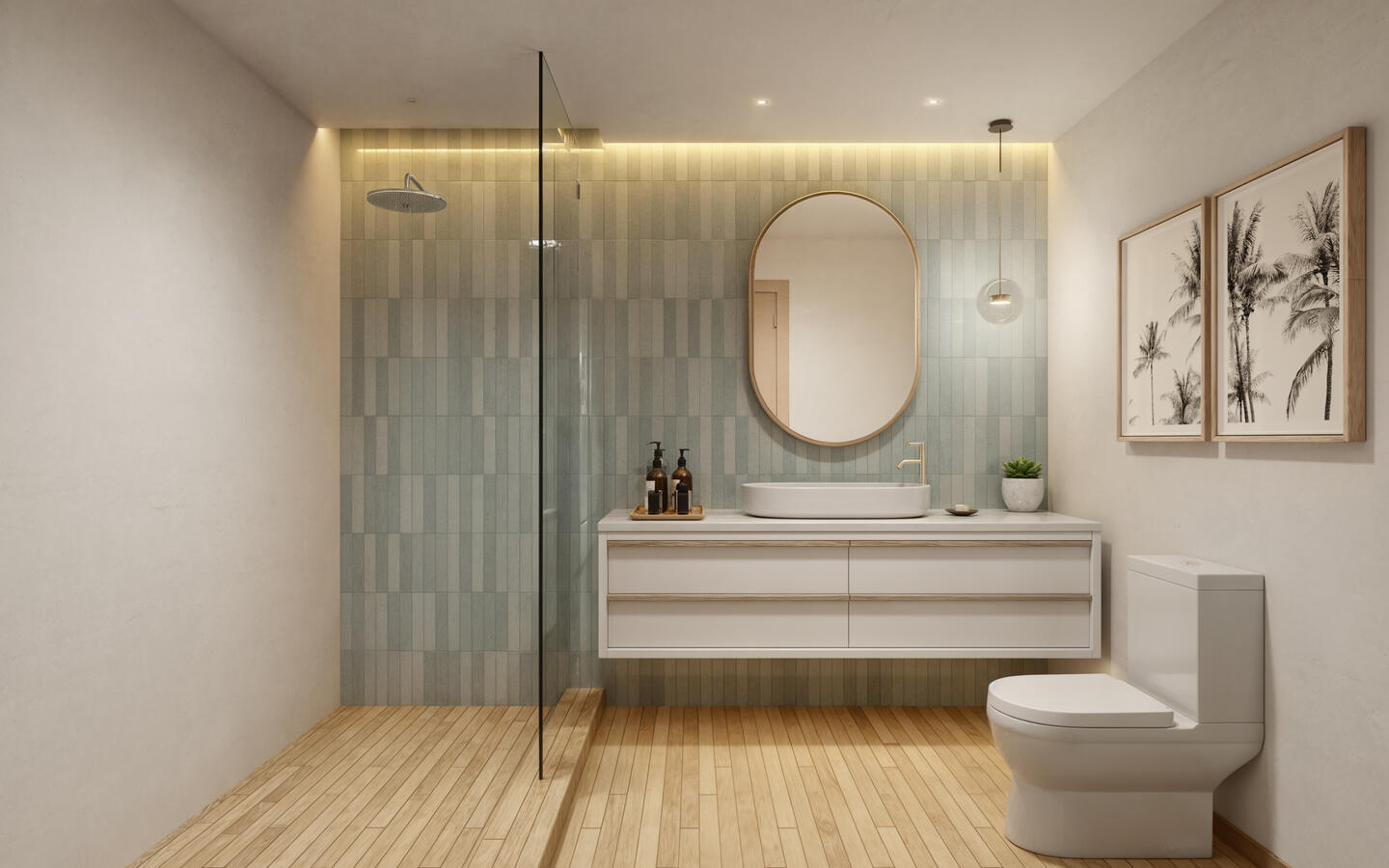 Lodging Unit Bathroom